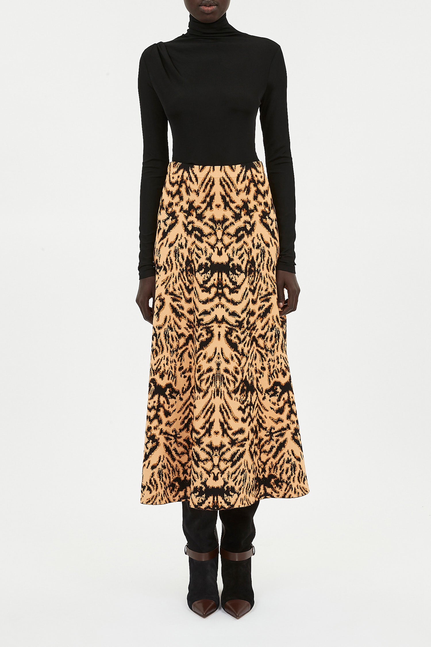 Lani Jacquard Knit Skirt