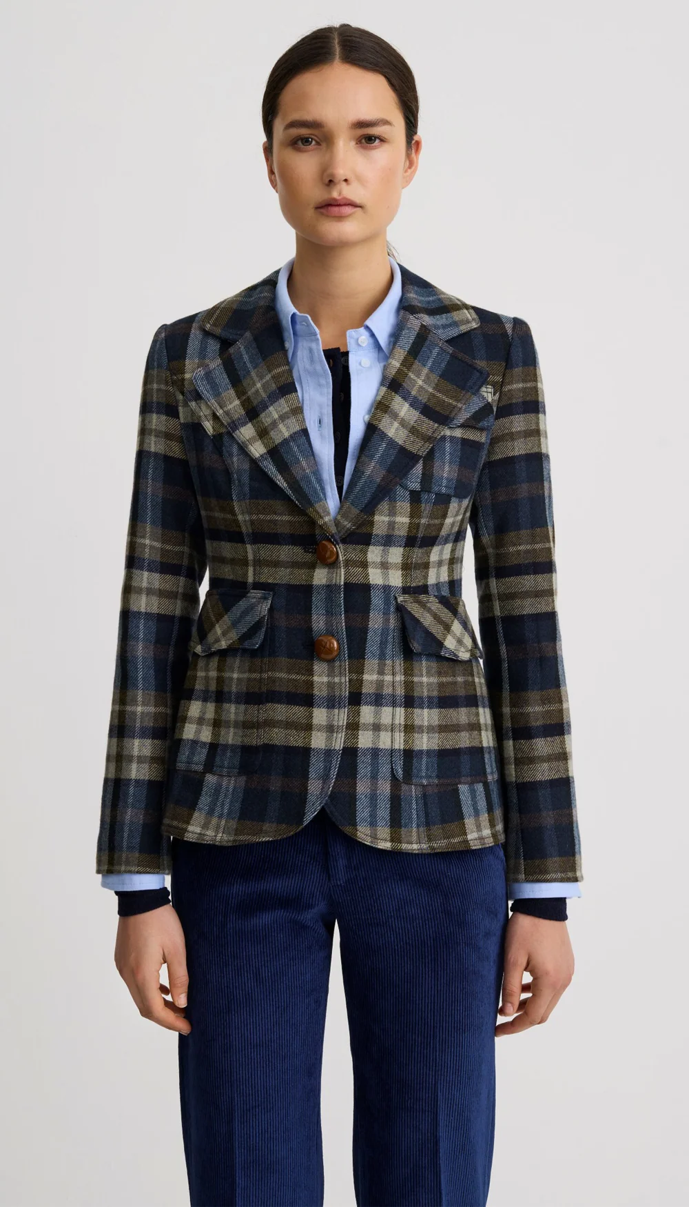 Two Button Patch Pocket Blazer