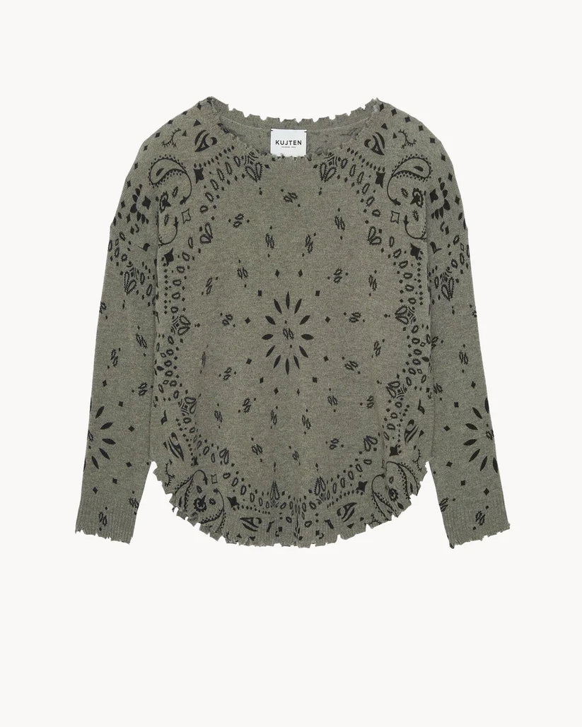 Mela Bandana Sweater