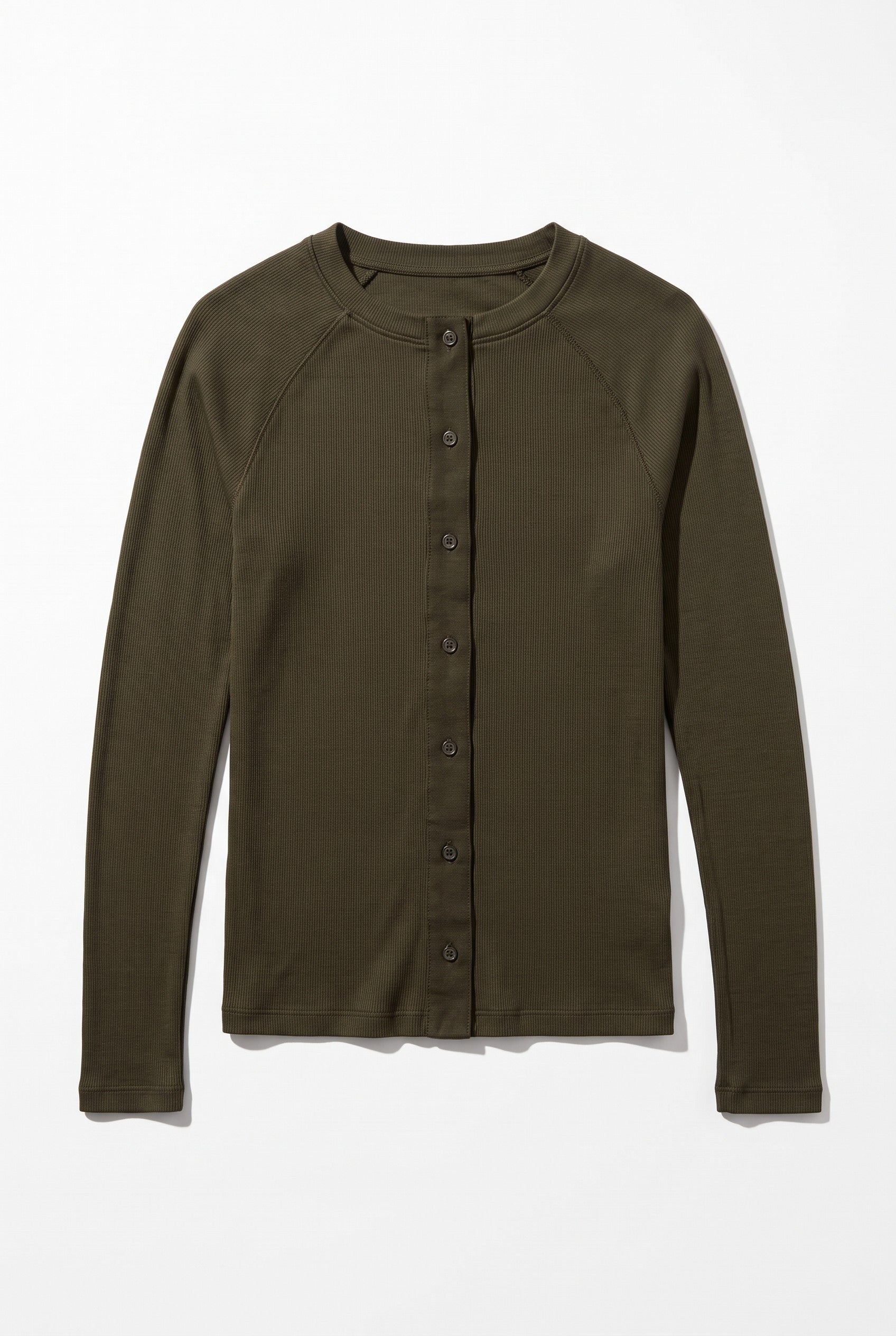 Wide Plackett Cardigan