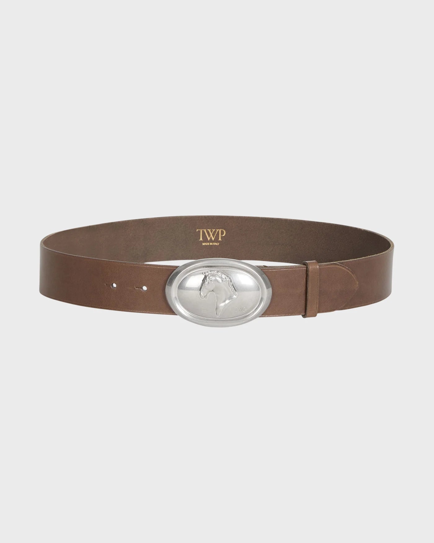Horse Motif Buckle Bunny Belt