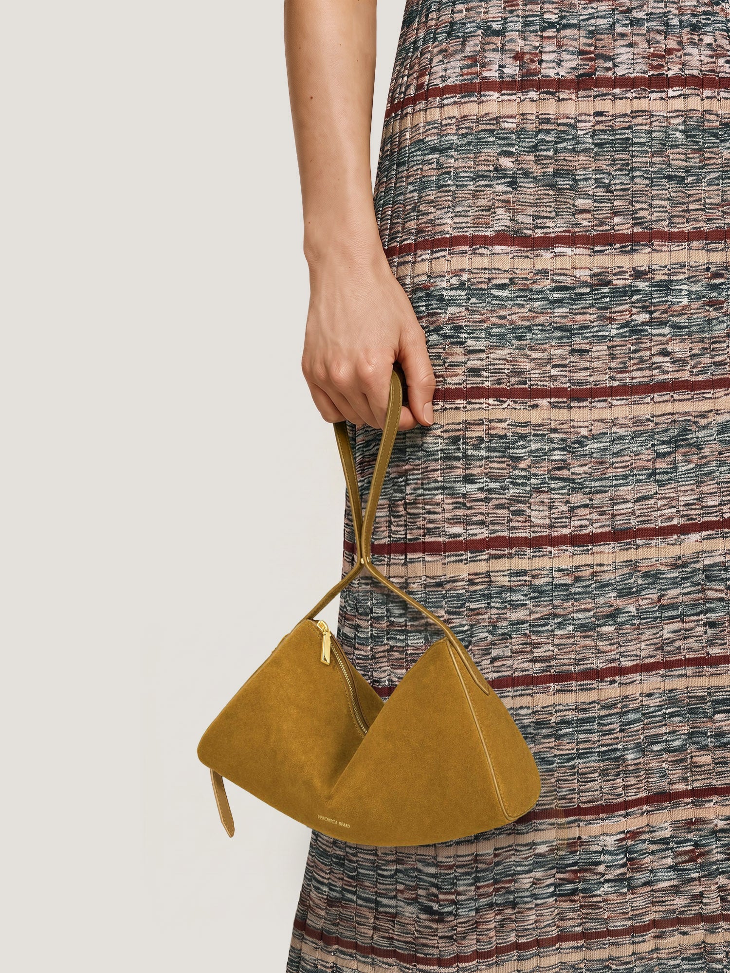Suede Prism Bag