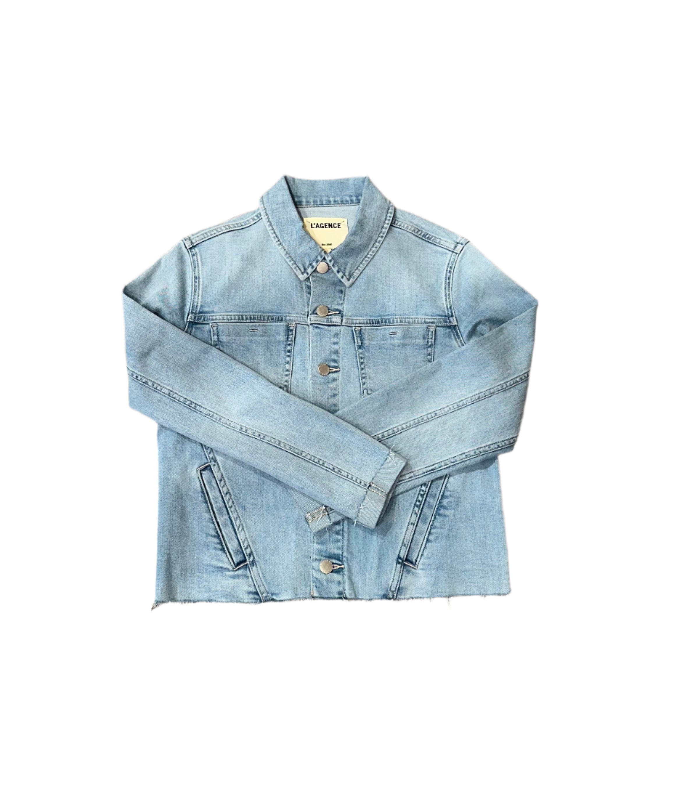 Janelle Slim Raw Jacket