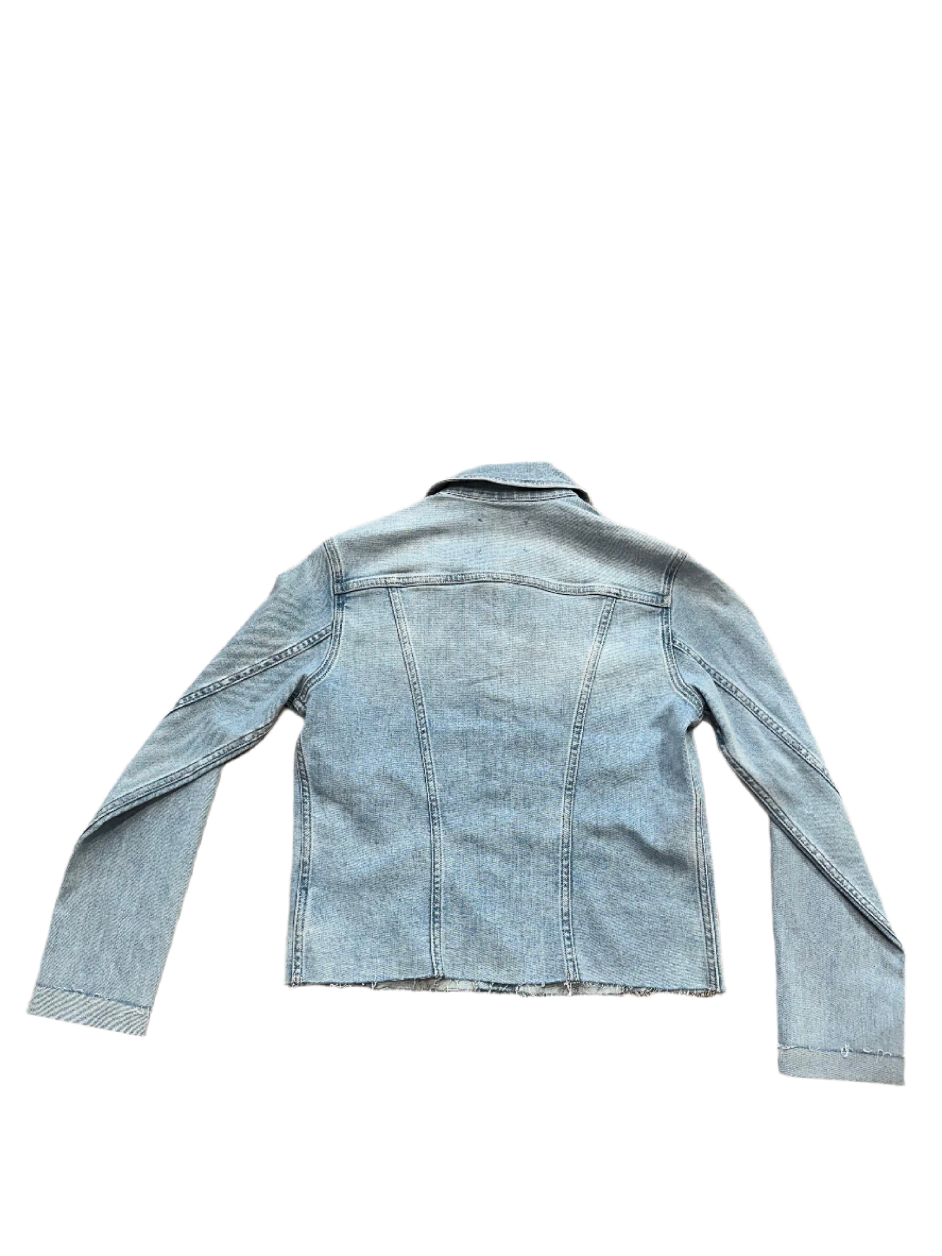 Janelle Slim Raw Jacket