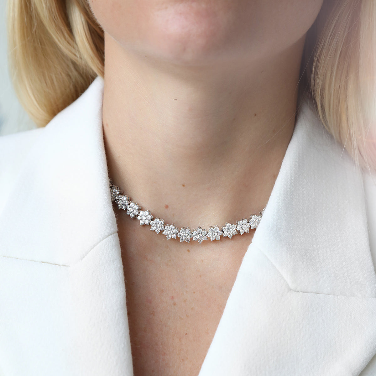 Isabel Tennis Necklace