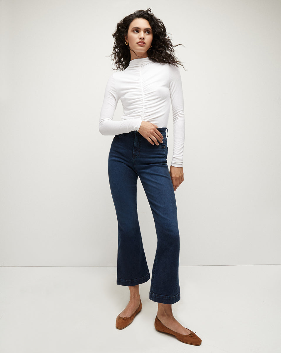 Carson High Rise Ankle Flare