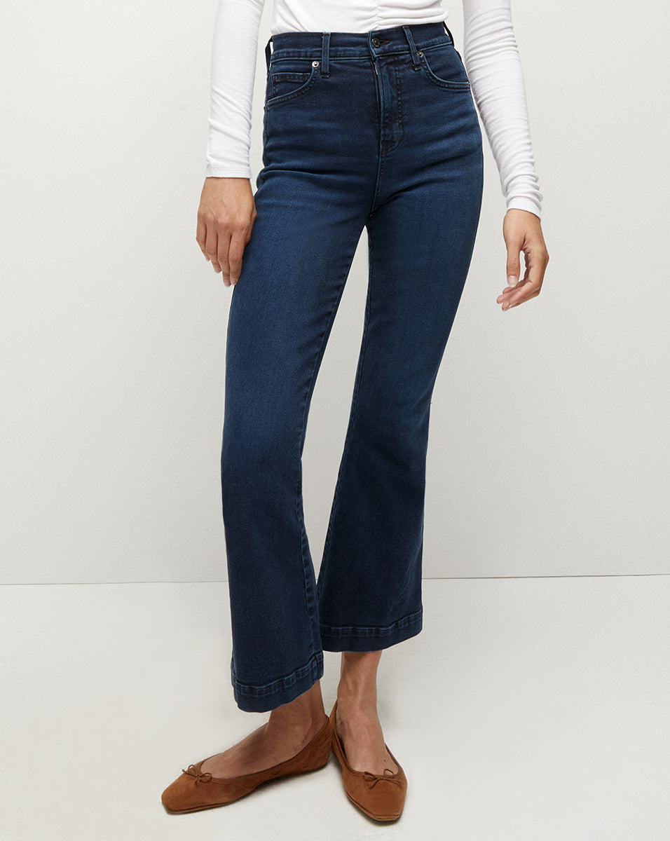 Carson High Rise Ankle Flare