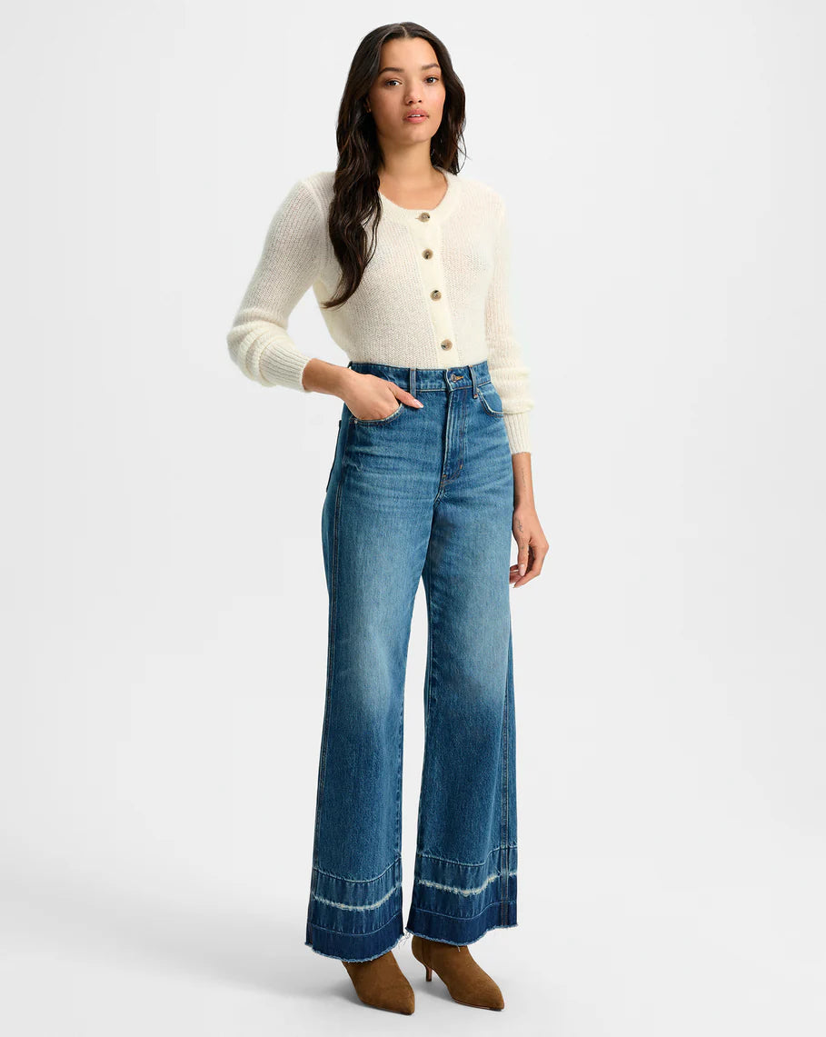 Taylor High Rise Wide Leg Jean