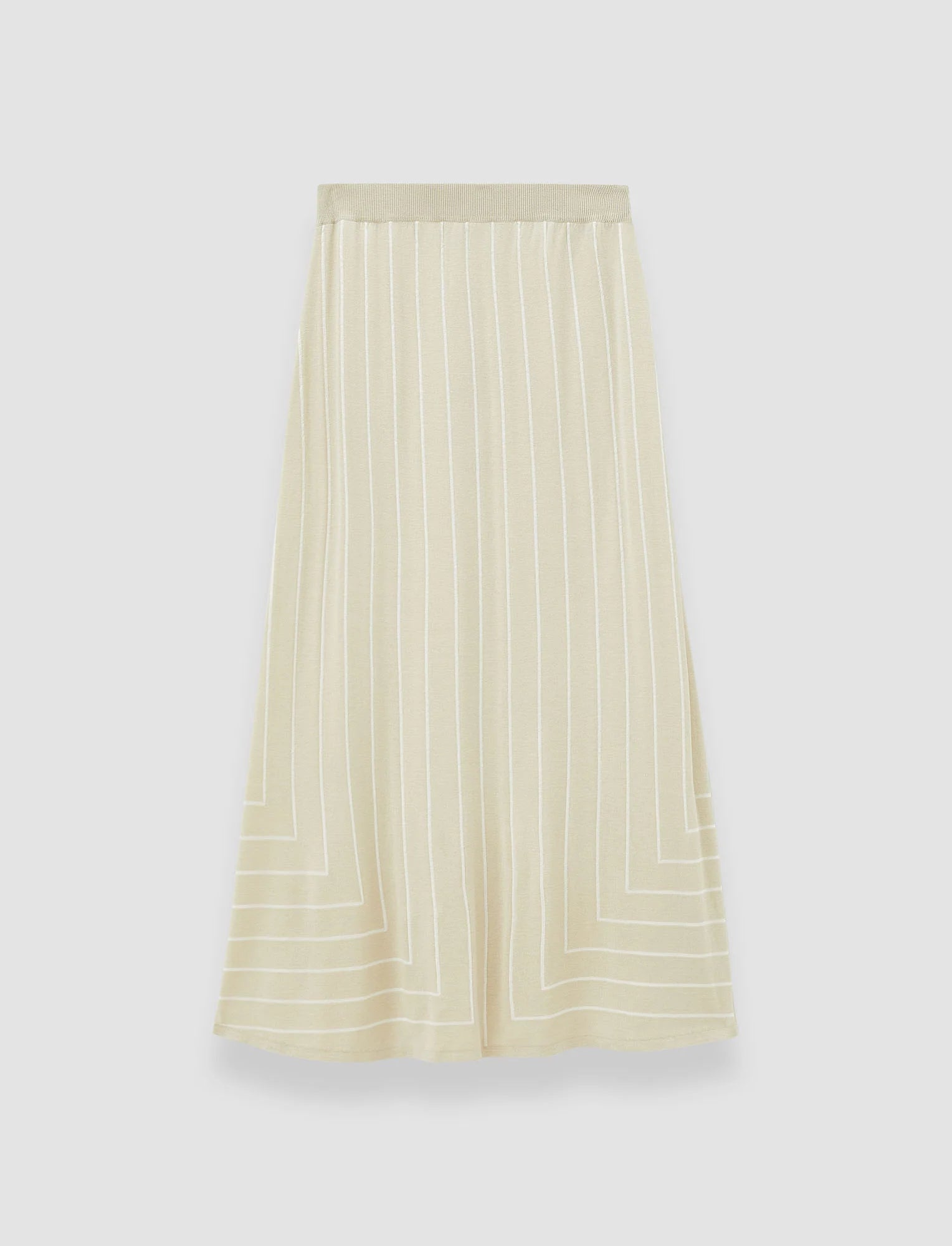 Geometric Jacquard Skirt