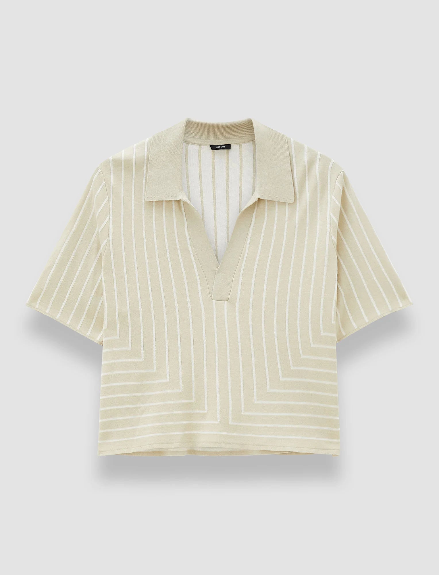 Geometric Jacquard Top
