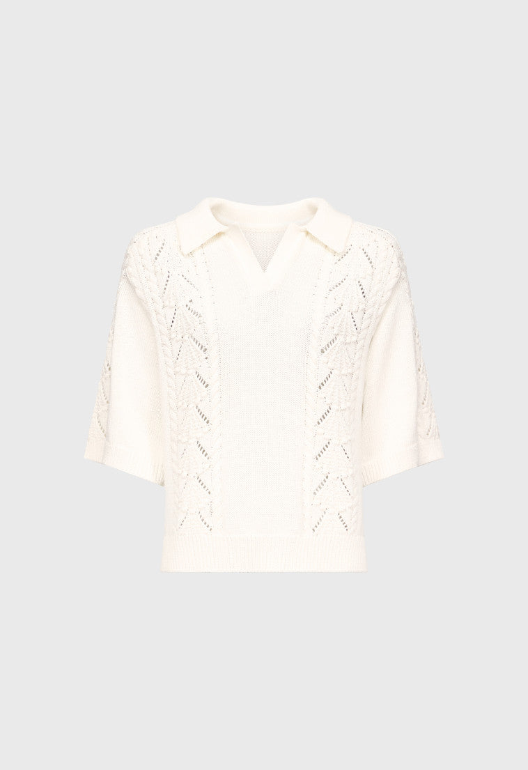 Loulou Studio Kina Polo Sweater