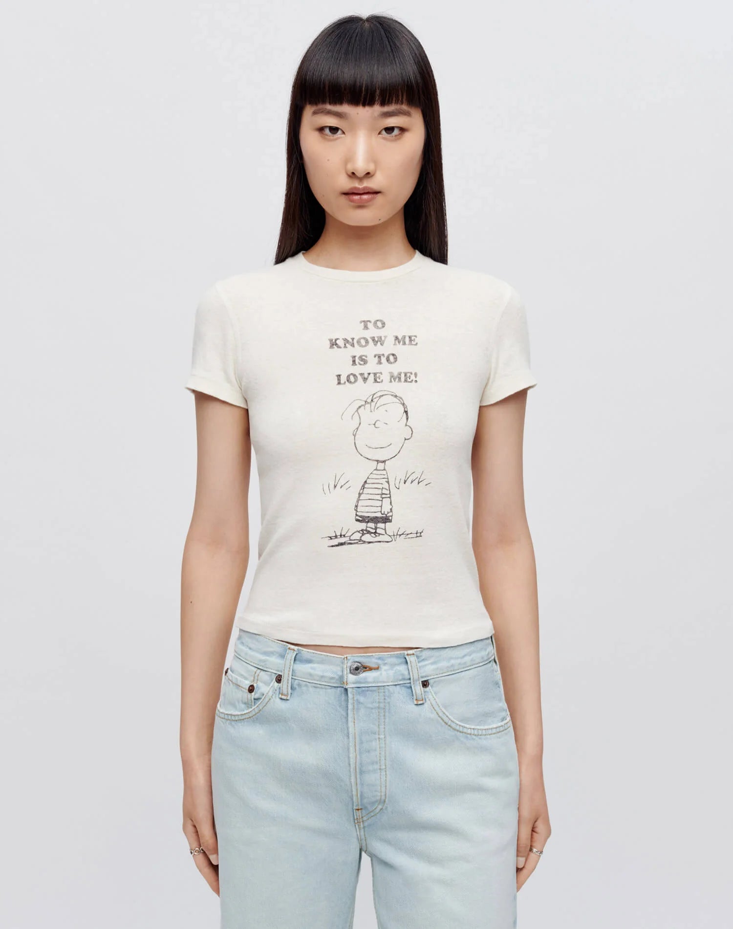 90S Baby Tee Linus T-Shirt