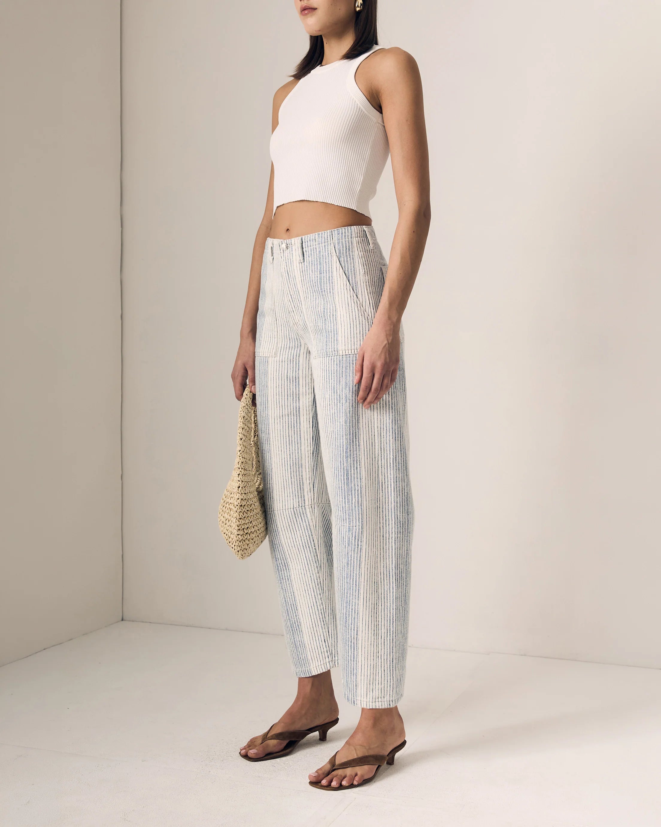 Utility Soft Barrel Jean