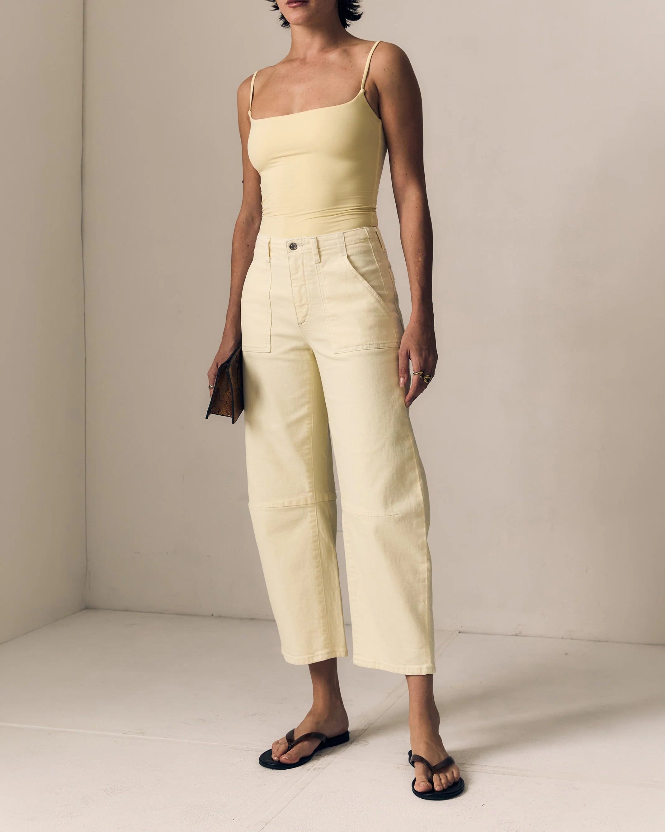 Utility Soft Barrel Jean