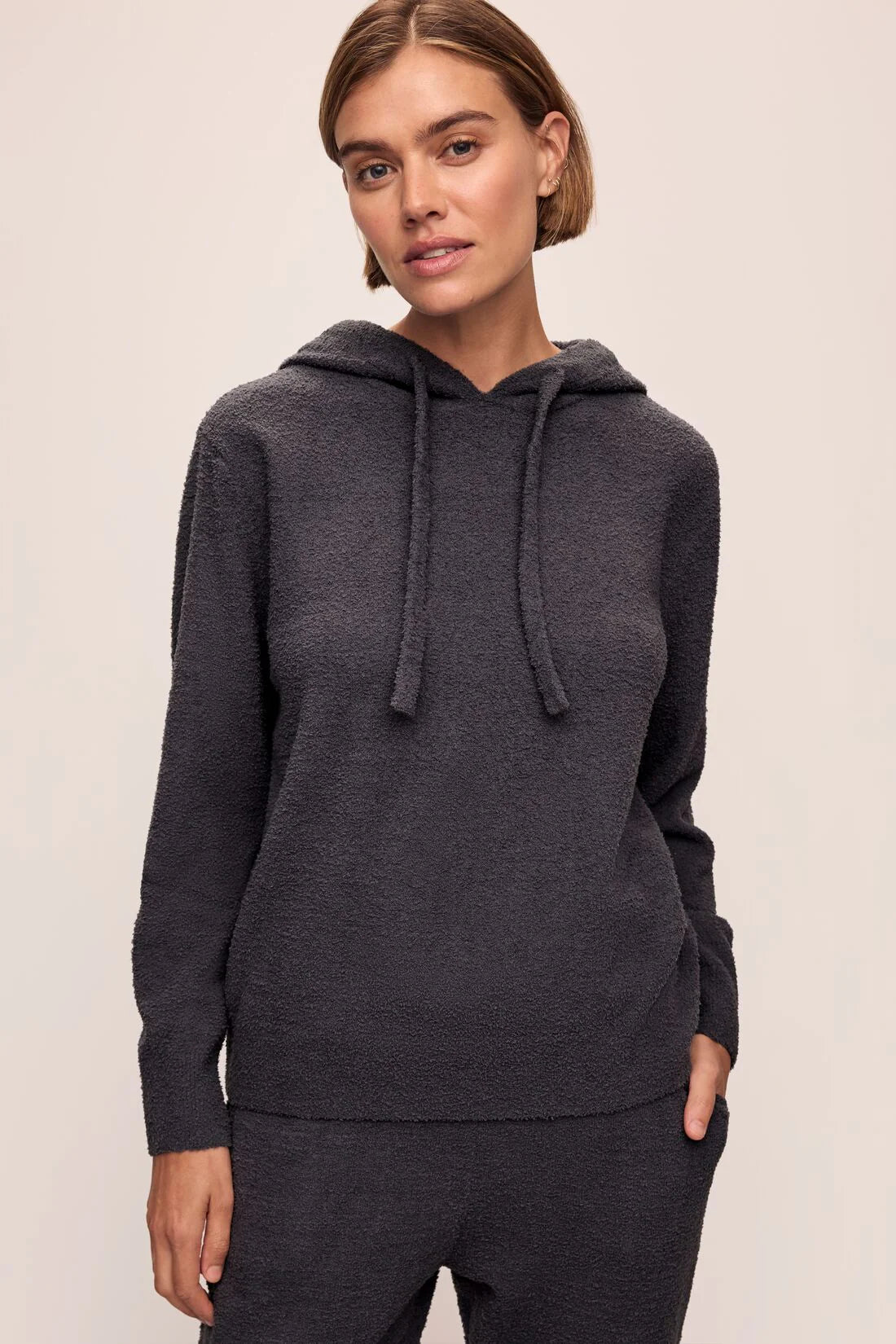 Recycled Boucle Hoodie