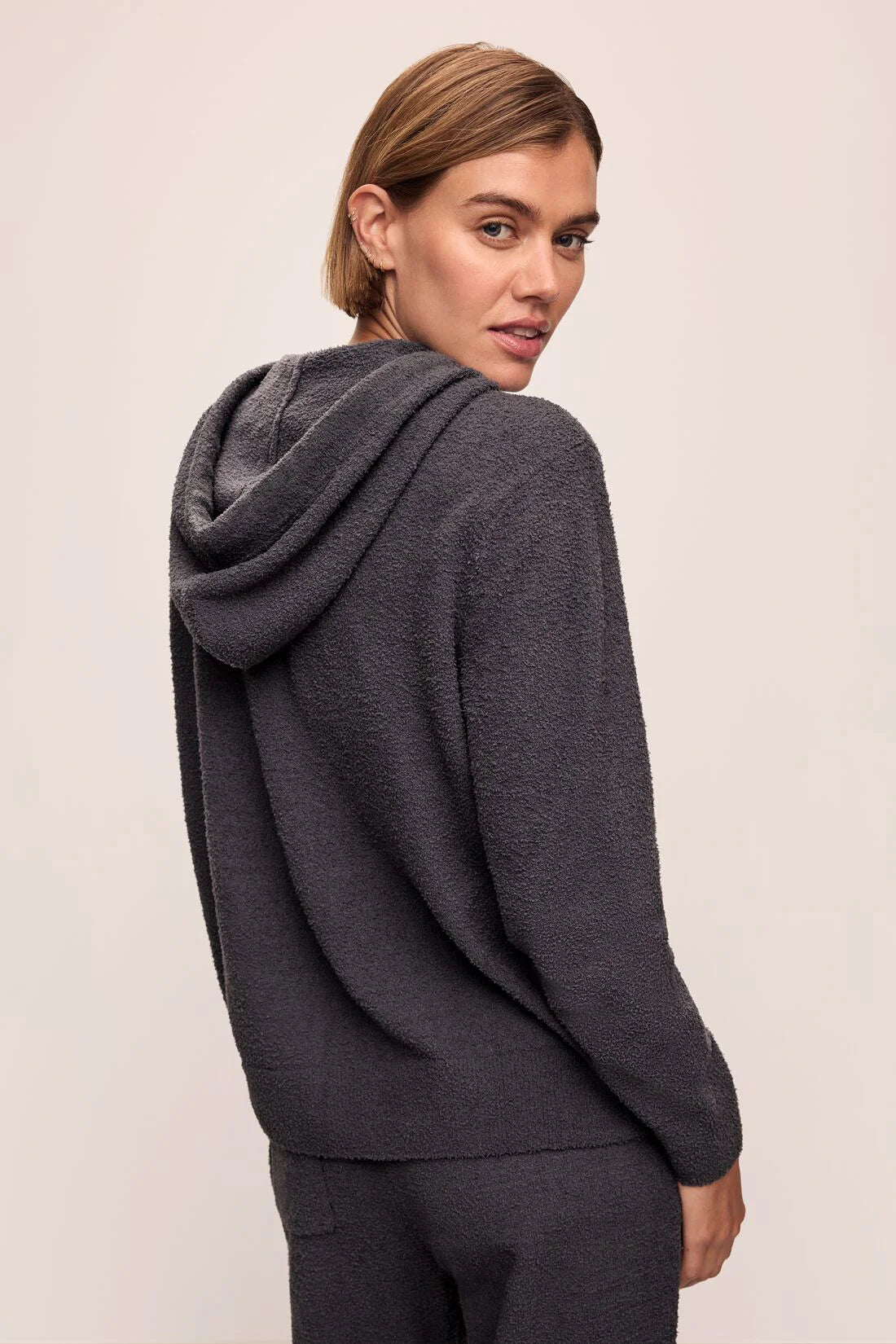 Recycled Boucle Hoodie