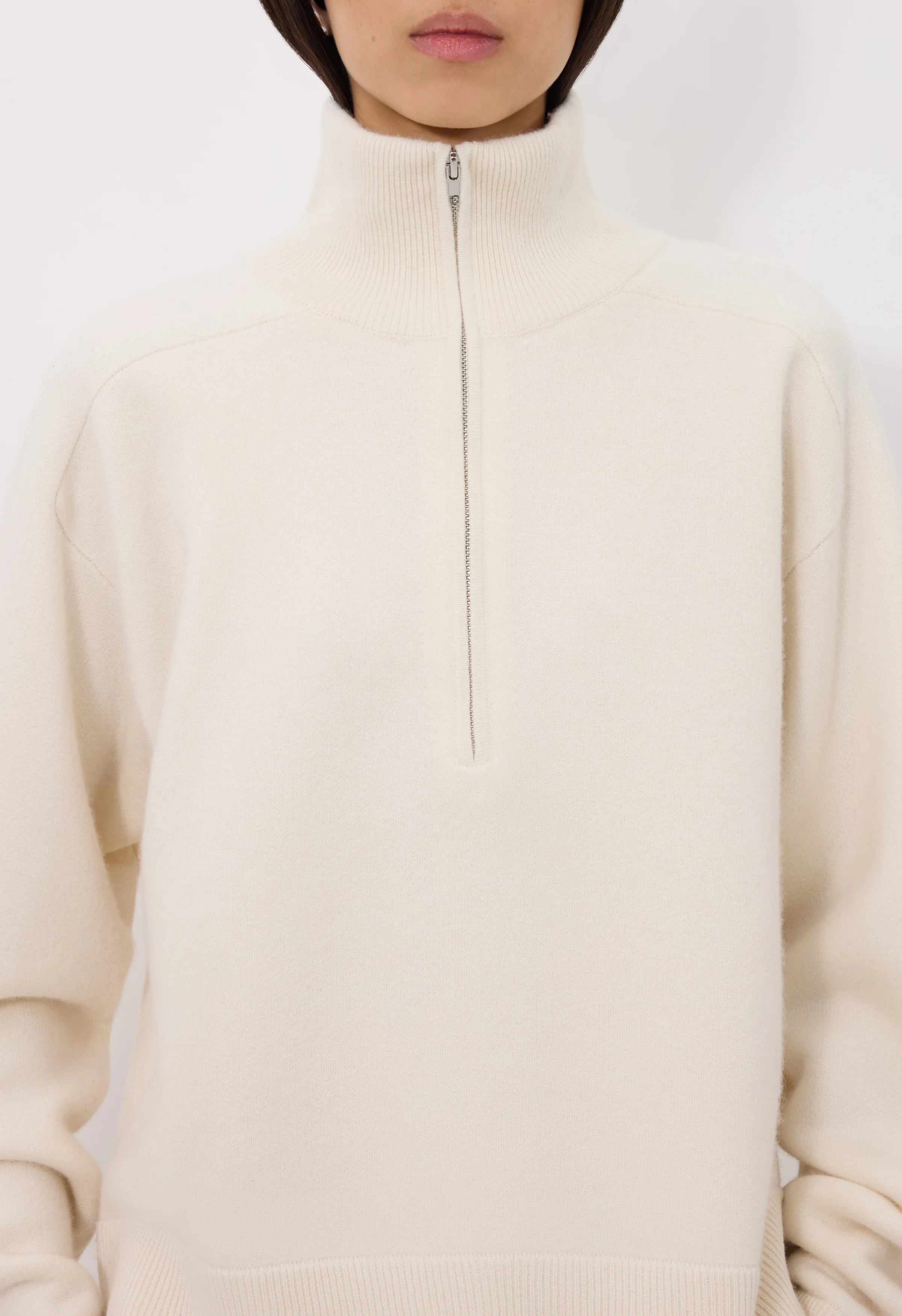 Dries Stand Collar Sweater