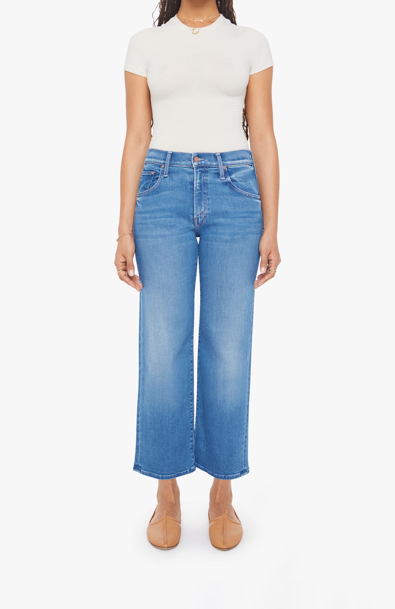 Lil Mid Rise Rambler Zip Ankle Jean
