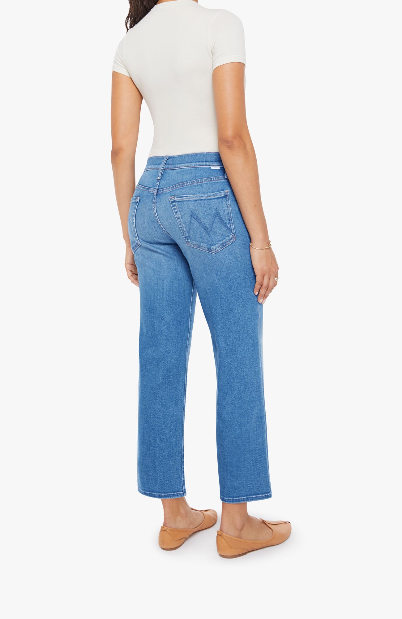Lil Mid Rise Rambler Zip Ankle Jean