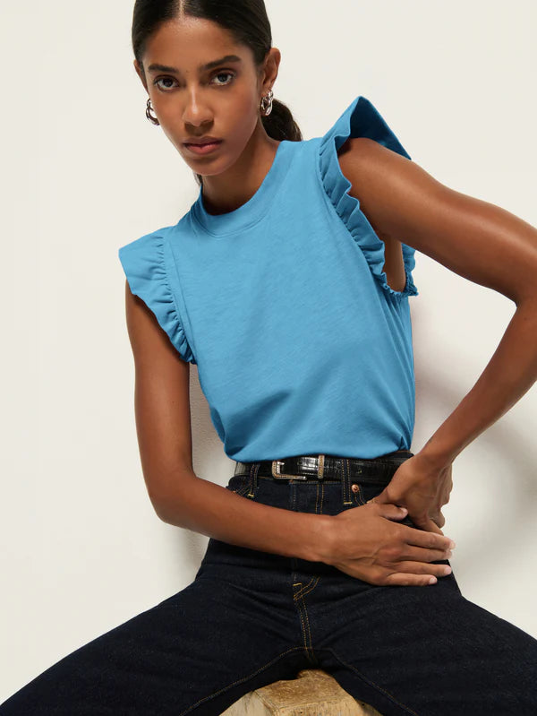 Paulette Ruffled Tank