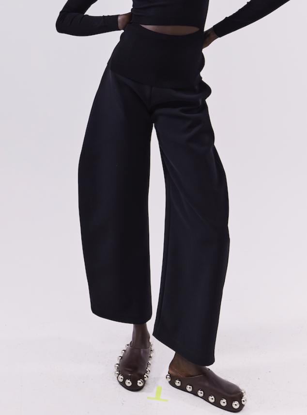 Rounded Tailored Trousers