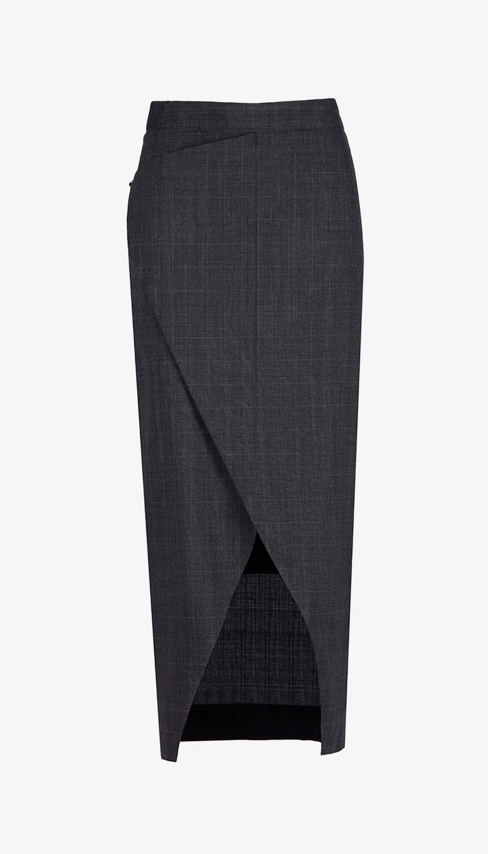 Two-Way Front Ruffle Skirt