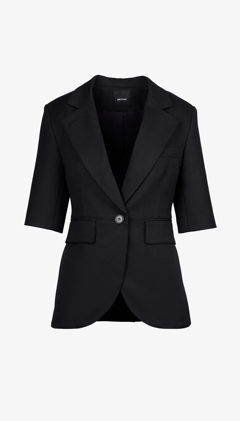 Short Sleeve Seamed Blazer