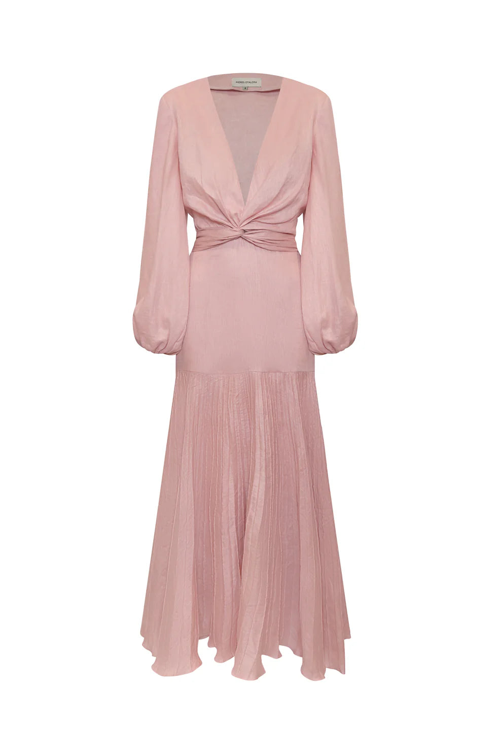 Un Lugar Pleated Maxi Dress