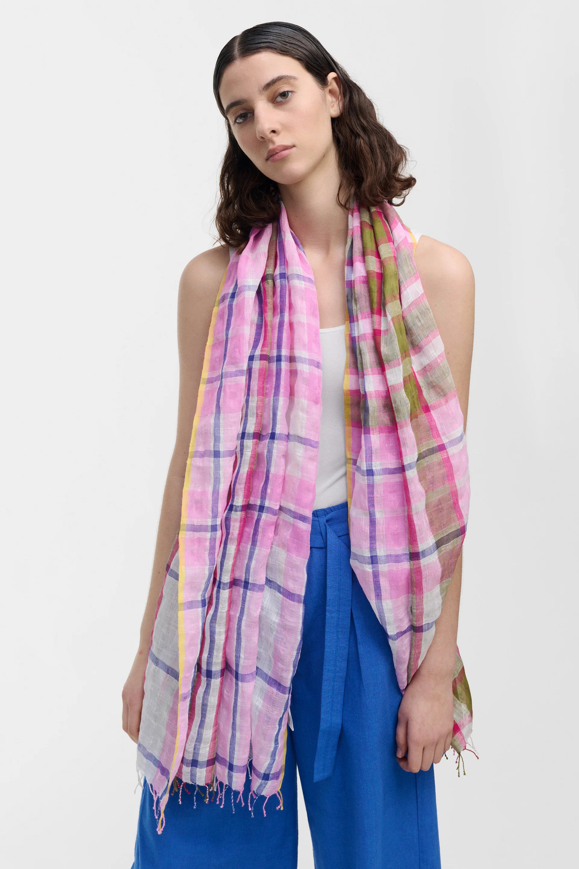 Linen Blend Scarf