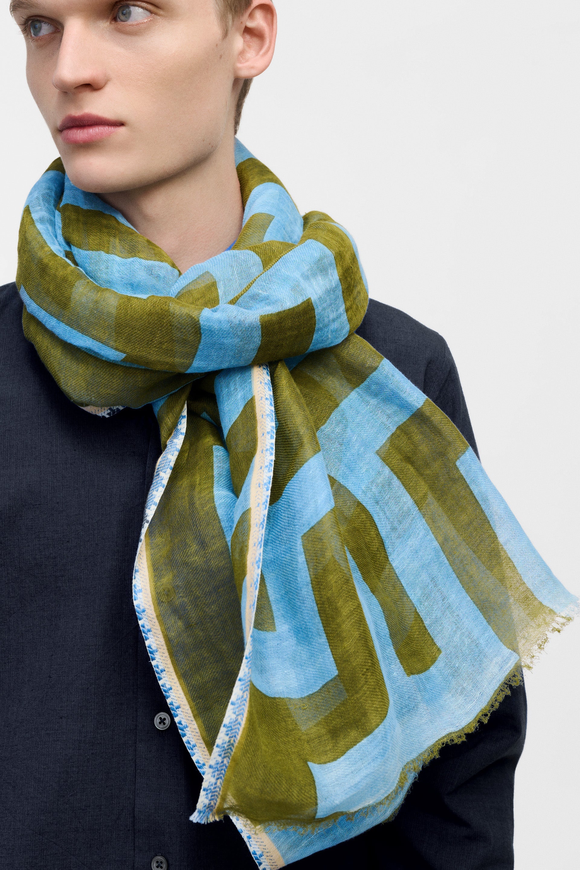 Linen Blend Scarf