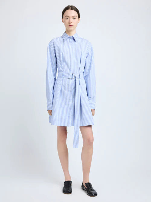 Silk Poplin Viola Dress