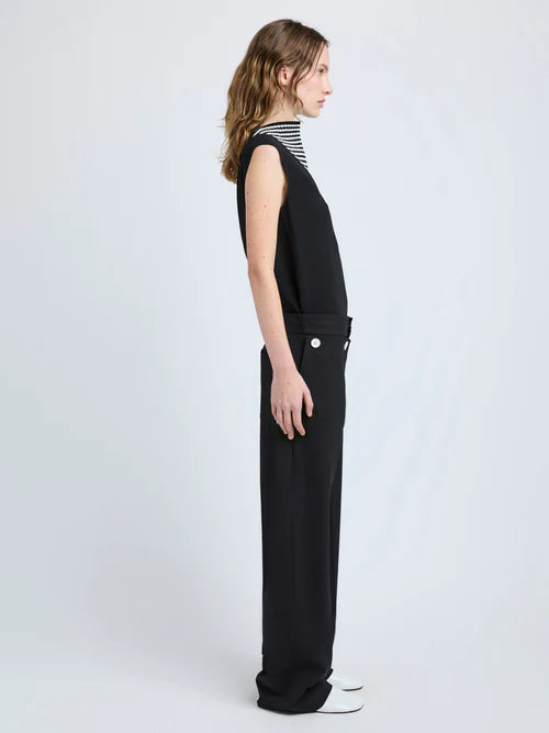 Prescott Top in Matte Viscose Crepe