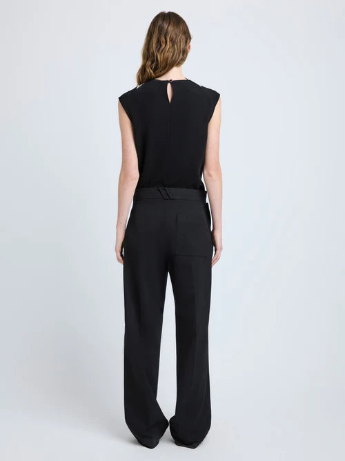 Prescott Top in Matte Viscose Crepe