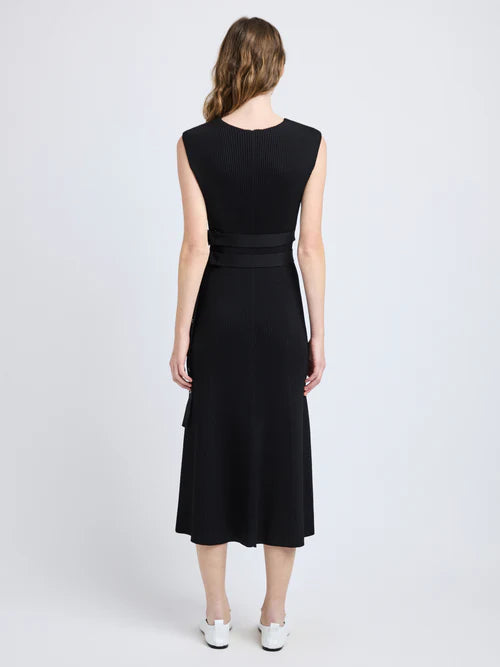 Madeline Dress in Rib Knit