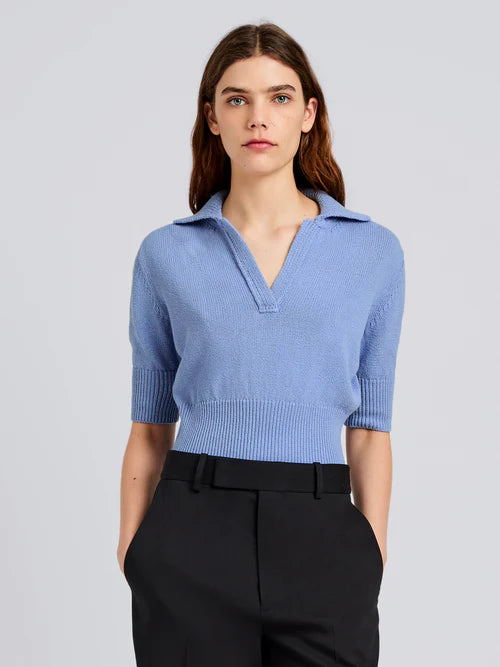 Reeve Cotton Knit Polo