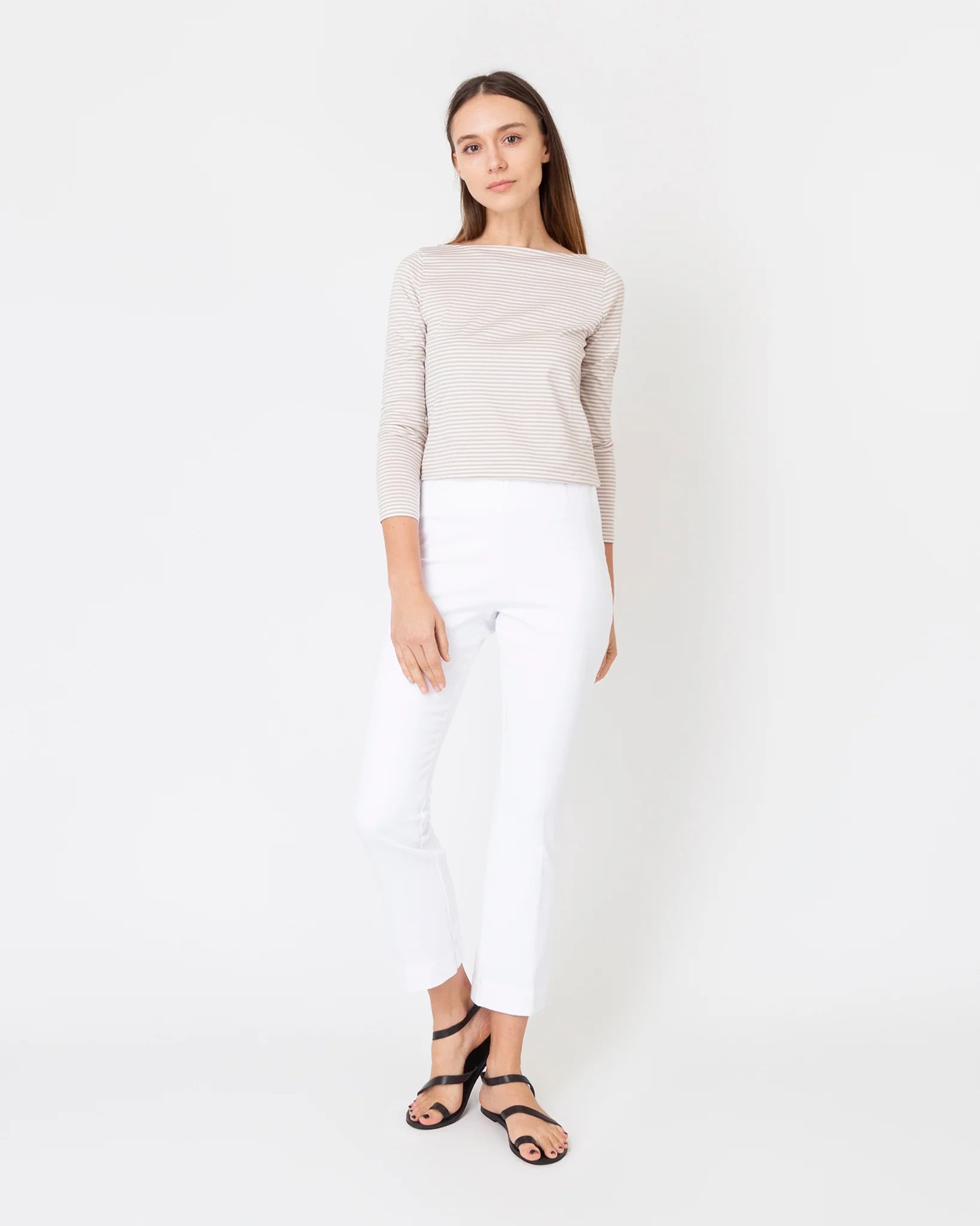 Flare Cropped Faye Pant
