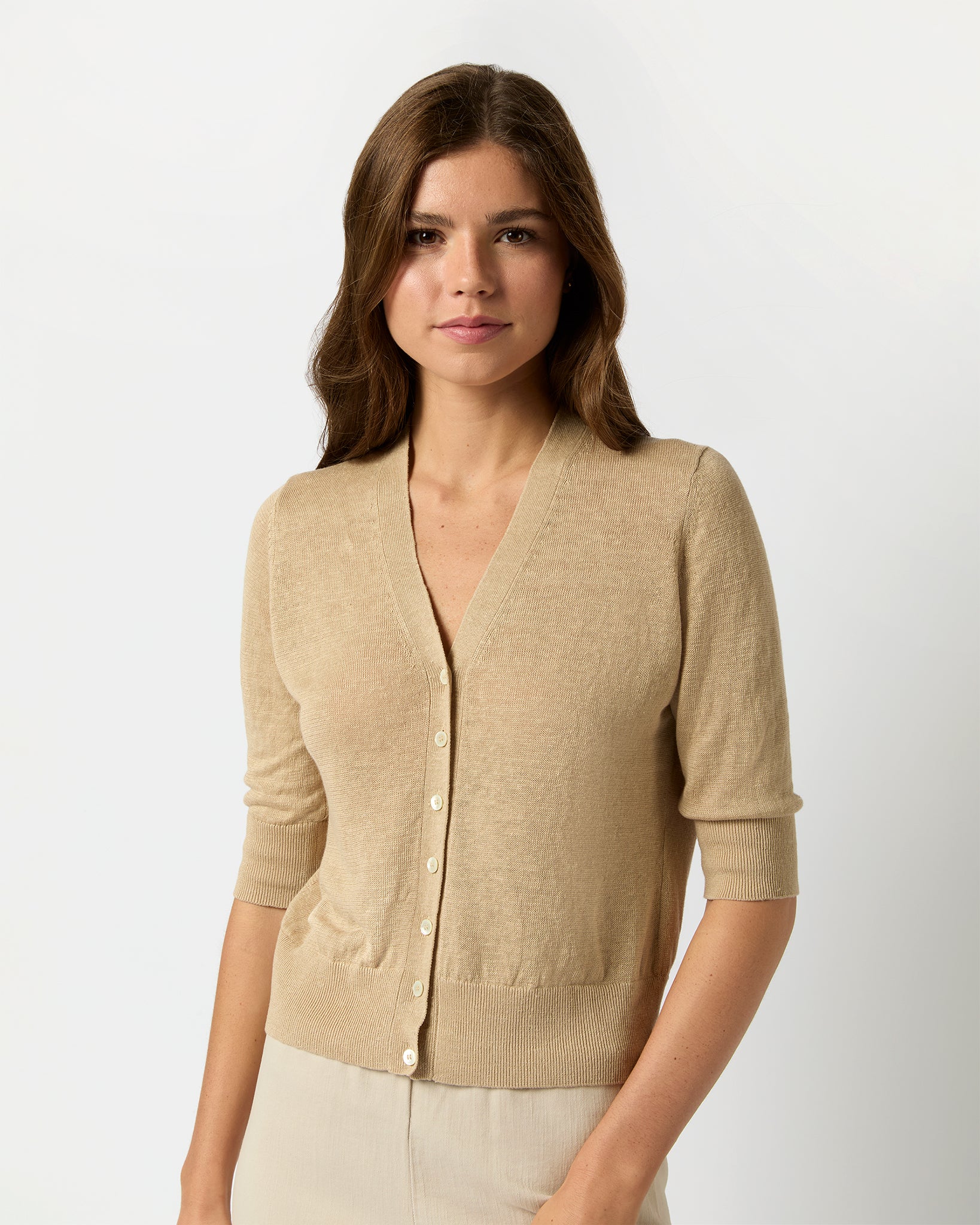 Rosie SS V-Neck Cardigan