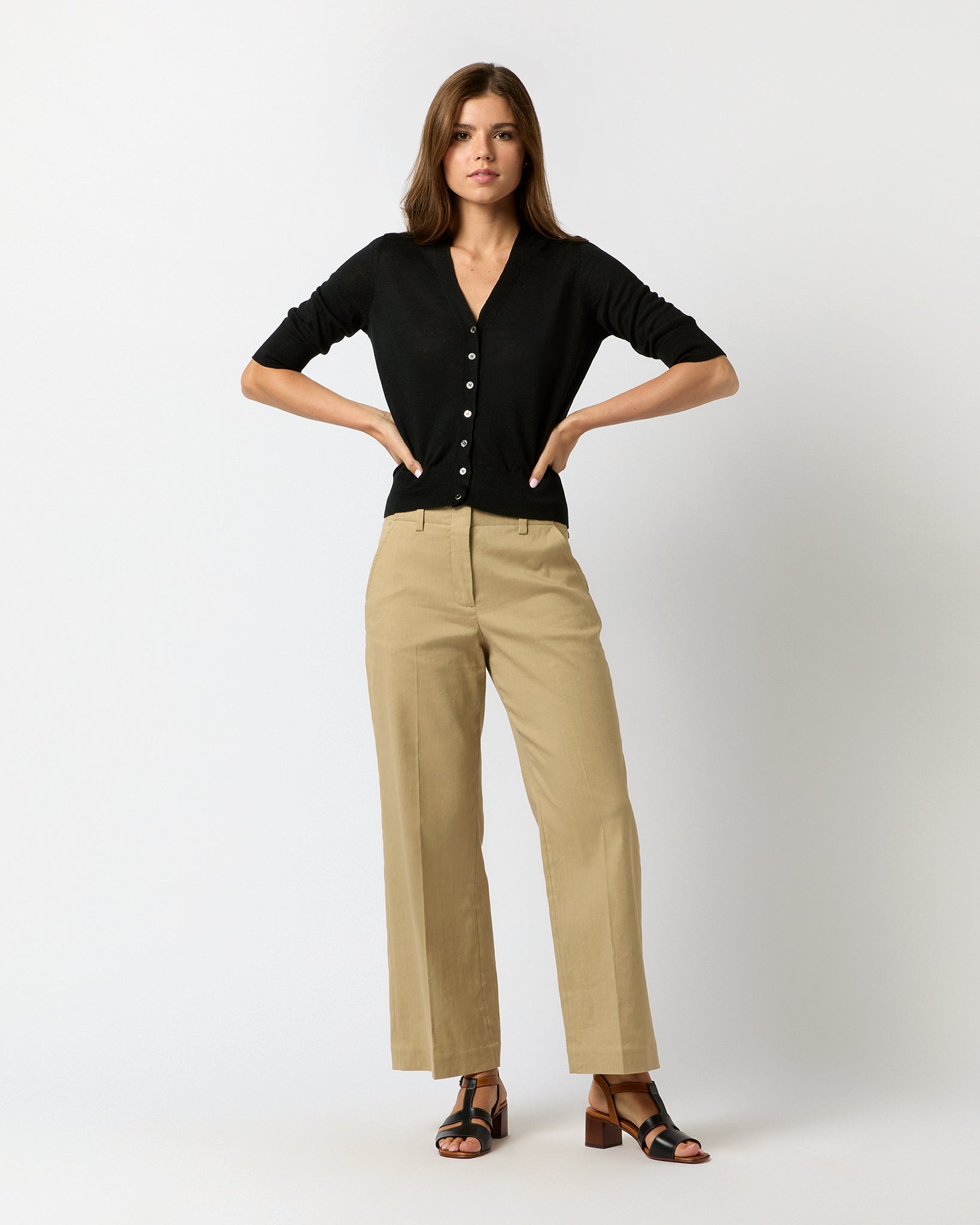 Rosie SS V-Neck Cardigan