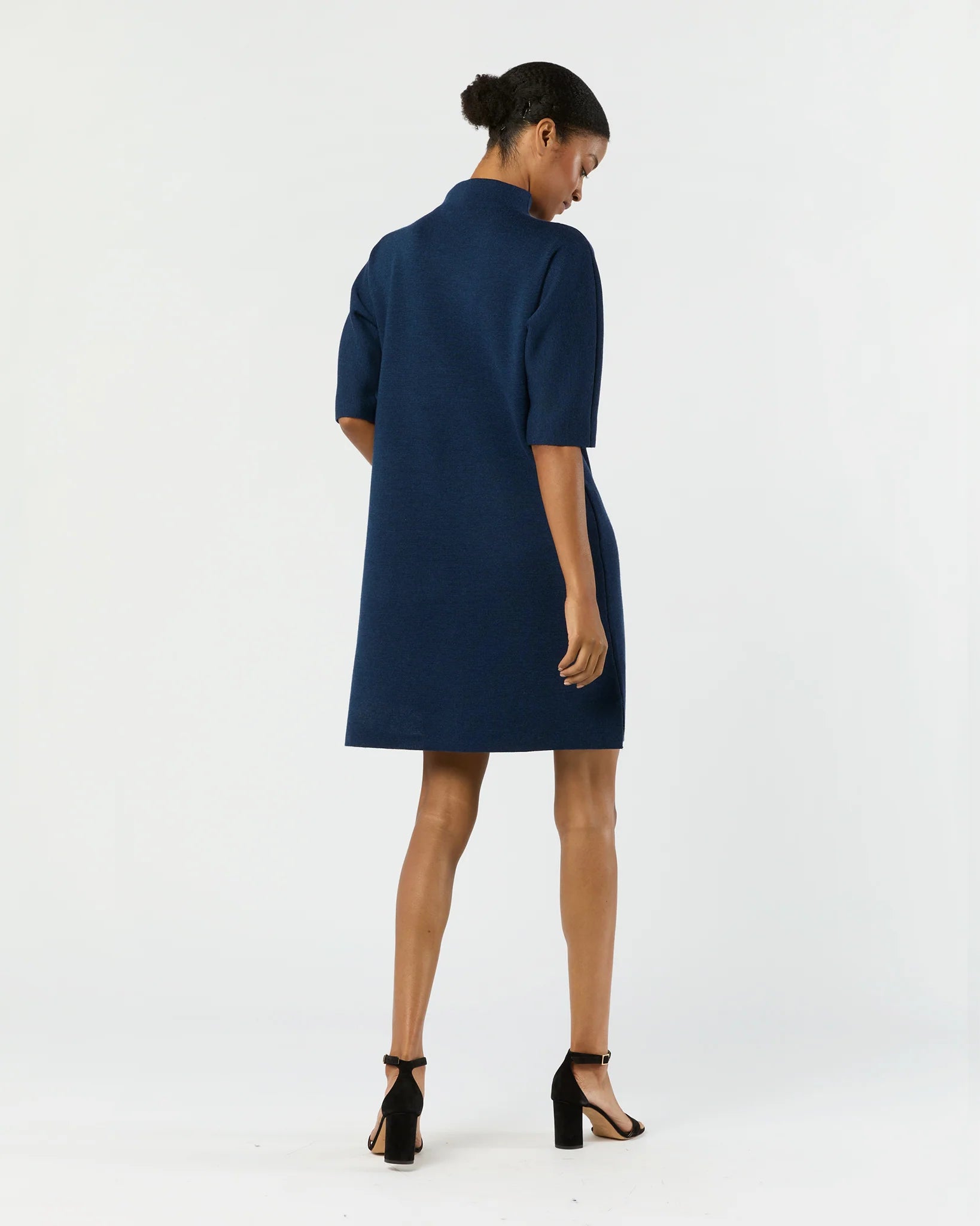 Rowan Funnel-Neck Dress