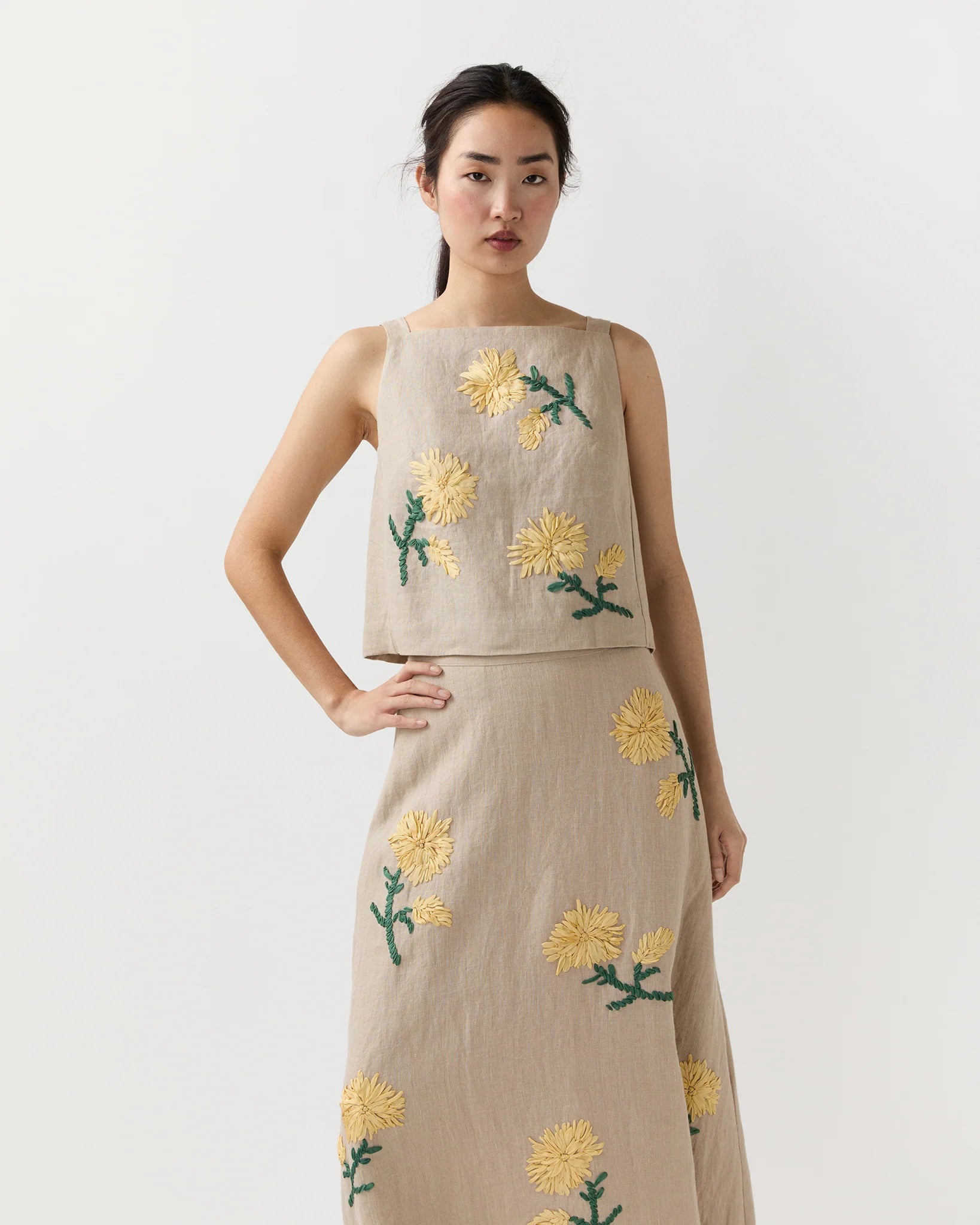 Square Gia Shell Top