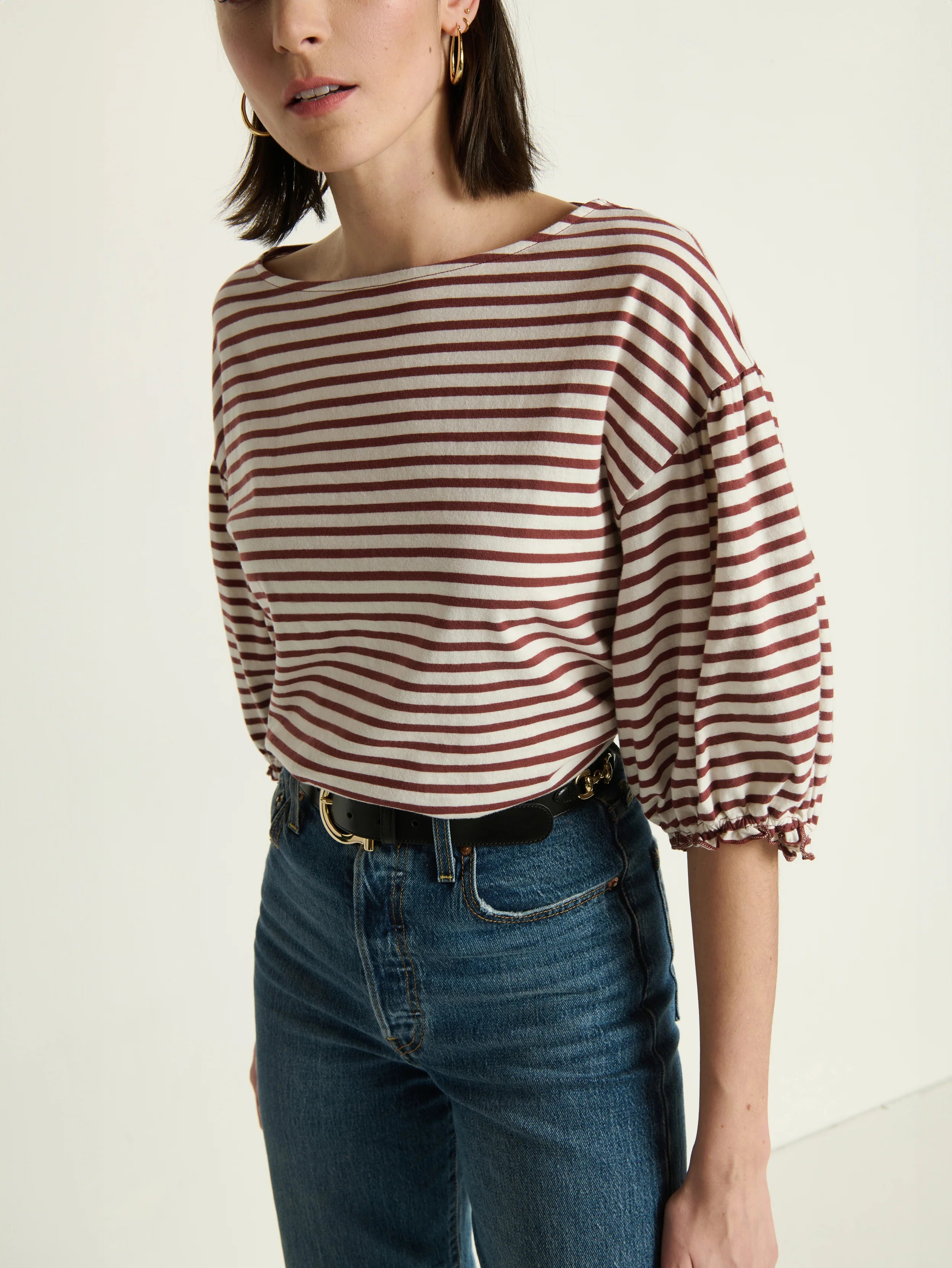 Sandra Boatneck Top