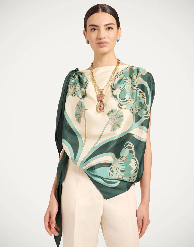 Full-On Foulard Top