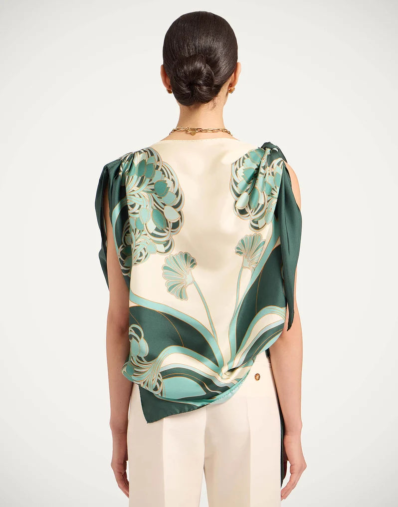 Full-On Foulard Top