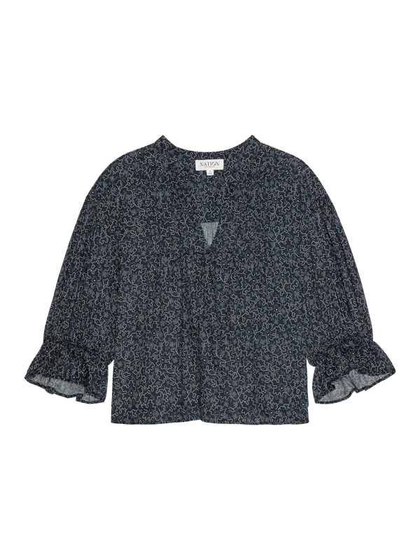 Scarlet Pinktuck Blouse