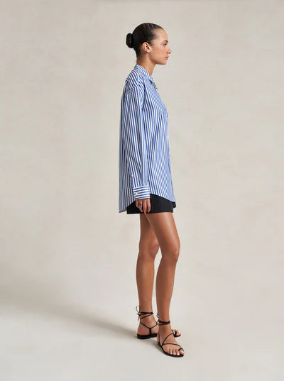 Oversized Button-Down Shirt