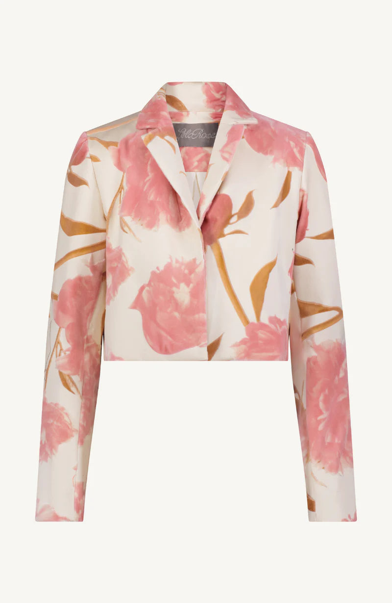 Cropped Tucked Jacket
