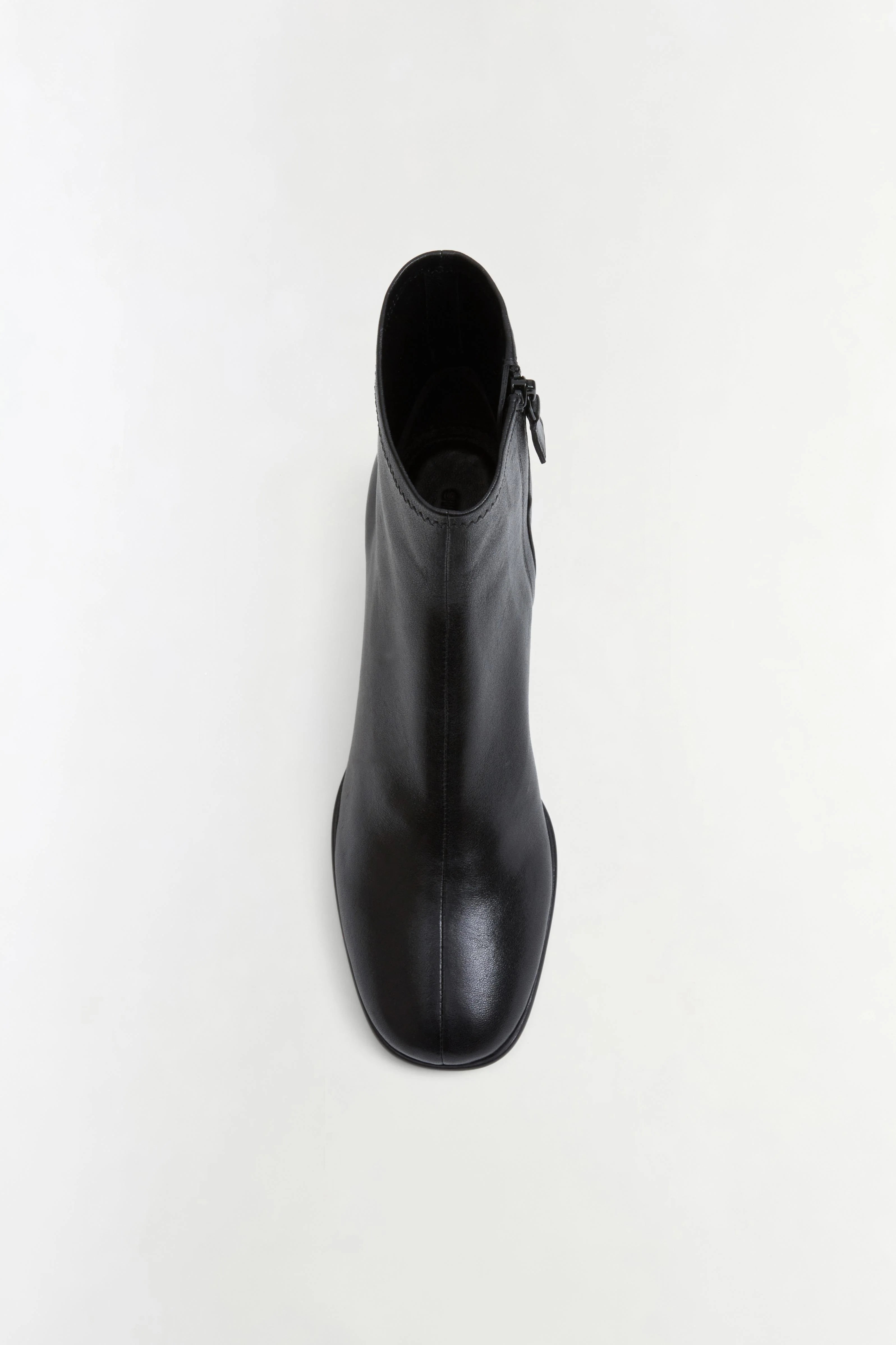 Bianca Stretch Leather Ankle Boot