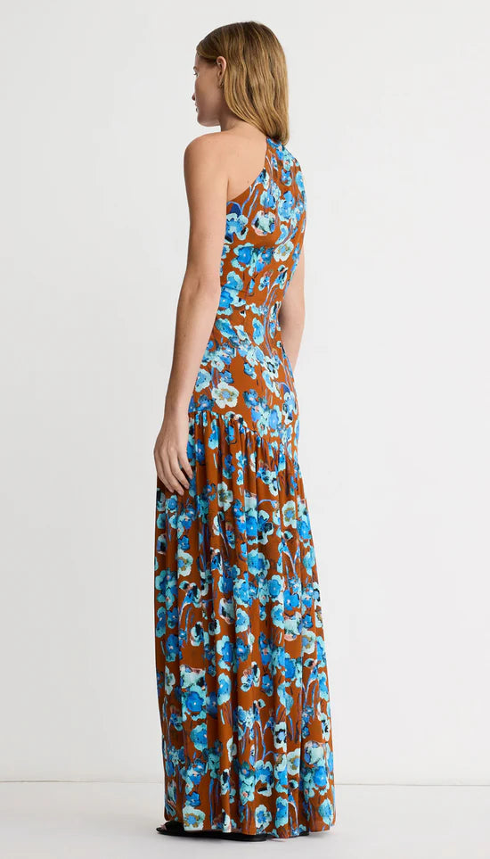 Single Shoulder Maxi Dress