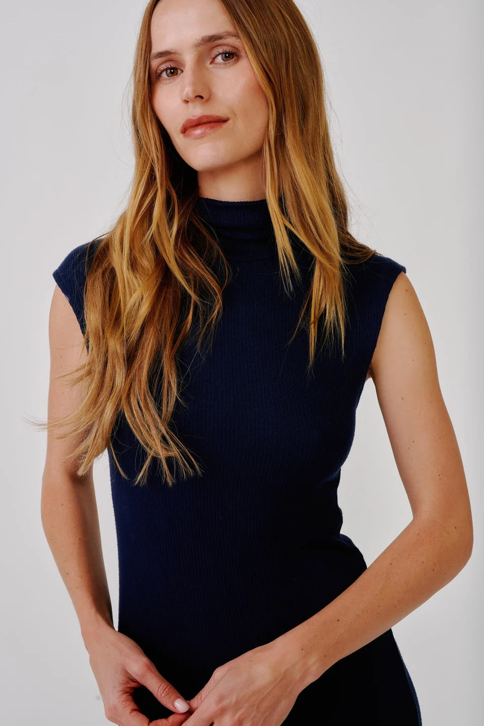 Monique Slouchy Mock Neck Dress
