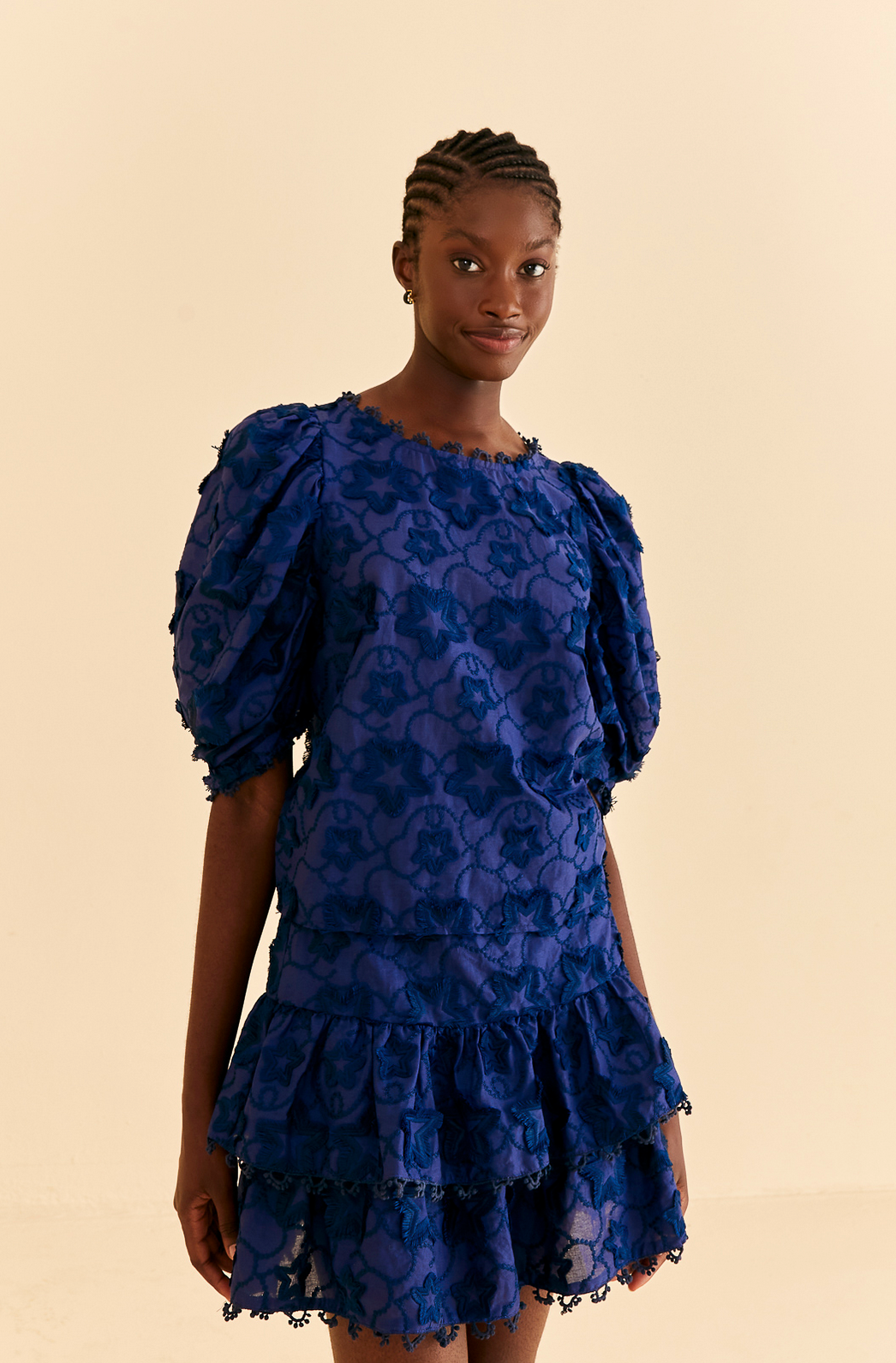 Texture Mini Skirt